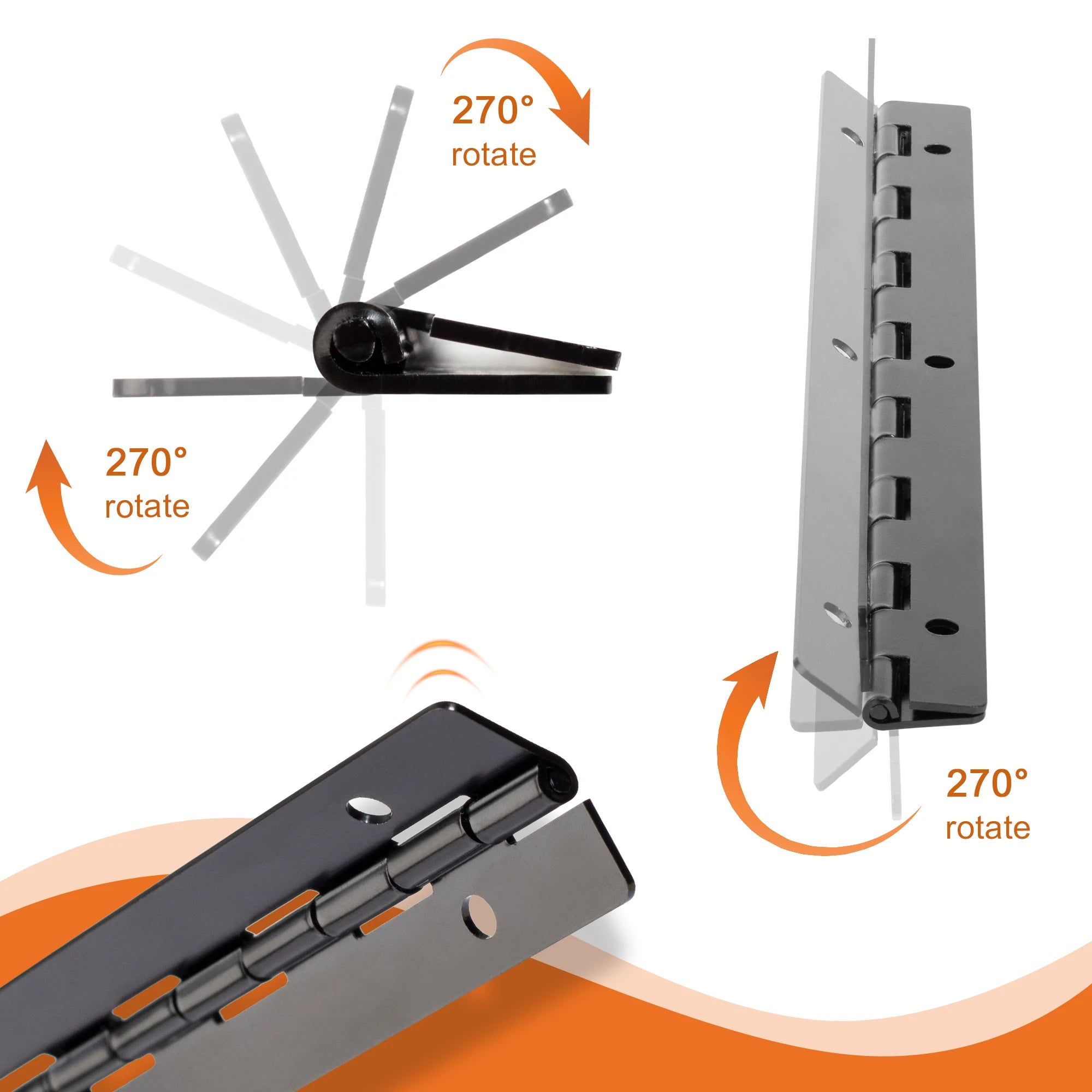 8 12 16 Inch Long Hinge
