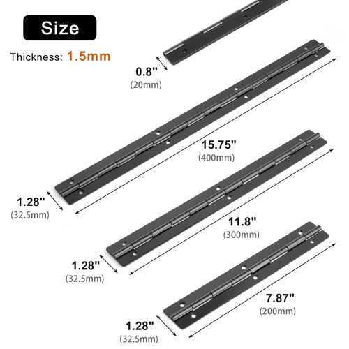 8 12 16 Inch Long Hinge